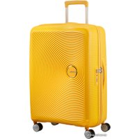 Чемодан-спиннер American Tourister SoundBox Golden Yellow 67 см