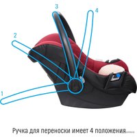 Детское автокресло Smart Travel Travel First KRES2081 (марсала)