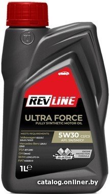 Моторное масло Revline Ultra Force C2/C3 5W-30 1л