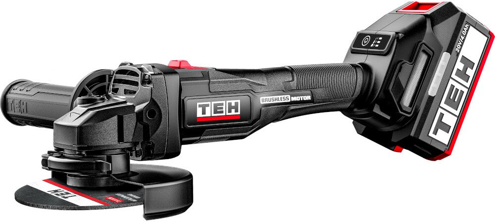 

Угловая шлифмашина TEH LG125N-1B (с 1-им АКБ, кейс)