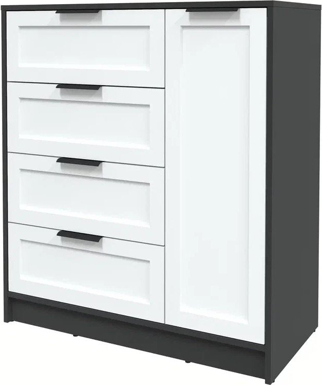 

Тумба Интерлиния Концепт Тренд КТ-Т90 (антрацит/белый)