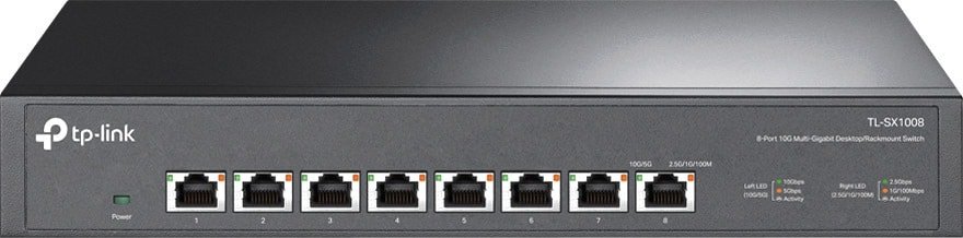 

Неуправляемый коммутатор TP-Link TL-SX1008