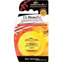 Зубная нить Dr. NanoTo С манго 4 в 1 50 м