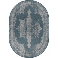 Циновка Merinos Kair S129-OVAL-BLUE (1.6х2.3)