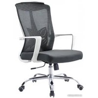 Офисное кресло SitUp Sigma white chrome (сетка black/black)