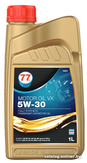Моторное масло 77 Lubricants VX 5W-30 1л