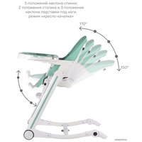 Высокий стульчик Farfello Bonitta (вечнозеленый)