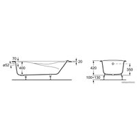 Ванна BLB America 170x80