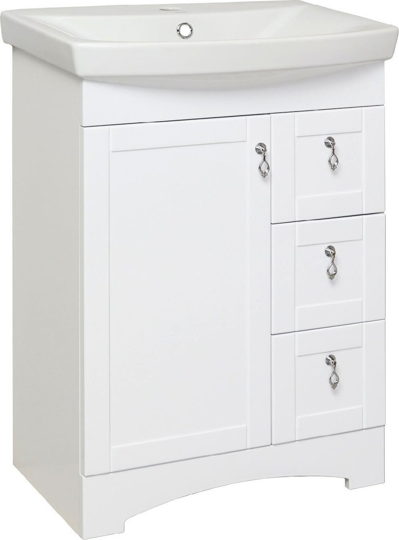 

Runo Тумба под умывальник Мерида 60 (напольная, белый)