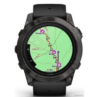 Умные часы Garmin Epix Pro Gen 2 Sapphire 51 мм (карбоново-серый титан/черный)