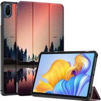 Чехол для планшета JFK Smart Case для Honor Pad 8 Soft TPU (закат на озере)