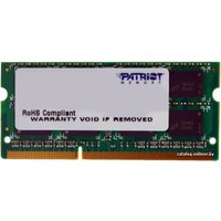 Оперативная память Patriot Signature 8GB DDR3 SO-DIMM PC3-10600 (PSD38G13332S)