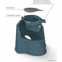 Детский горшок Amarobaby Ergonomic AB221103Er/18 (бирюзовый)