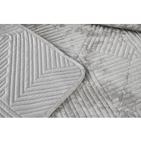 Набор текстиля для спальни Sofi De MarkO Патрисия 240x260 Пок-П-240x260сс1 (светло-серый)