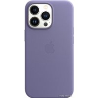 Чехол для телефона Apple MagSafe Leather Case для iPhone 13 Pro (сиреневая глициния)