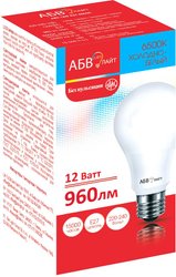 LED лайт A60 E27 12 Вт 6500К