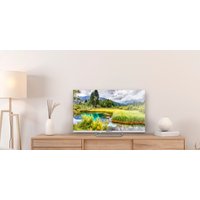 Телевизор Topdevice 32" SMART TV YаOS (белый)