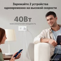 Сетевое зарядное Anker PowerPort III Nano Pro 40Вт, 2xC