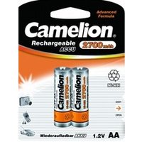 Аккумулятор Camelion AA 2700mAh 2 шт. NH-AA2700BP2