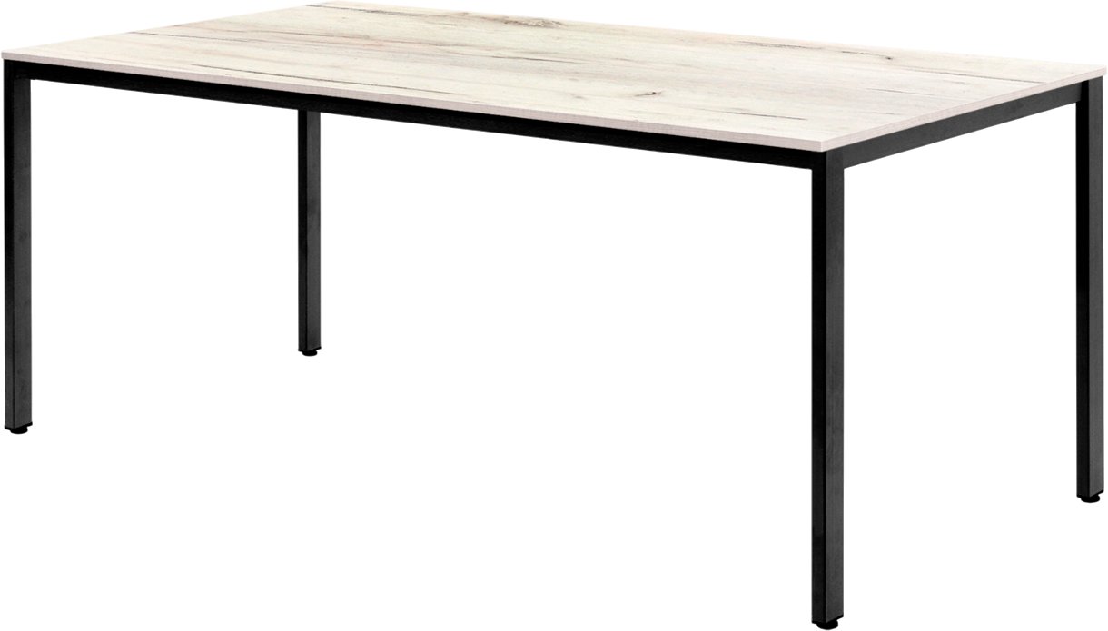 

Кухонный стол Millwood Сеул 180x80x75 (дуб белый Craft/металл черный)