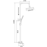 Душевая система  Shevanik S4136G