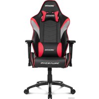 Игровое (геймерское) кресло AKRacing Overture (черный/красный)