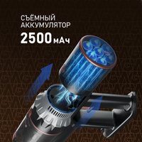 Пылесос Weissgauff V12 BLDC 500 Ora Rosa Turbo
