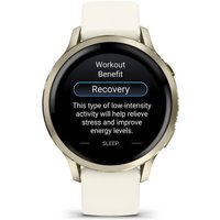 Умные часы Garmin Venu 4 41 мм (золотистый/слоновая кость)