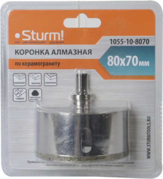 

Коронка Sturm 1055-10-8070