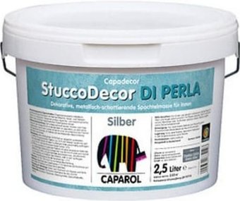 Декоративная штукатурка Caparol Capadecor StuccoDecor Di Perla Silber (2.5 л)