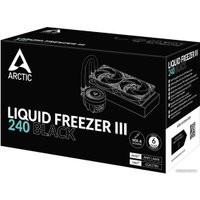 Система жидкостного охлаждения для процессора Arctic Liquid Freezer III 240 Black ACFRE00134A