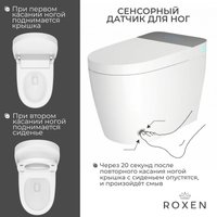 Унитаз приставной Roxen Smart Turbo 670300-02