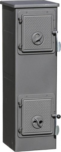 Свободностоящая печь-камин Bella Thalia Ewa (серый)