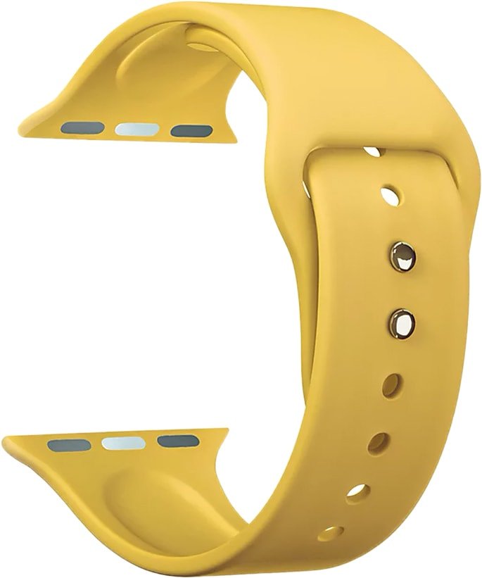 

Набор ремешков Lyambda Altair для Apple Watch 38-40 мм (S/M и M/L, желтый)