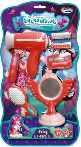 Набор аксессуаров для девочек Играем вместе Набор стилиста Энчантималс ZY1247316-R