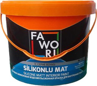 

Краска Fawori Silicone Matt Interior для внутренних работ 2.5 л (матовая)