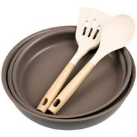 Набор сковород Lara LR01-301 (коричневый)
