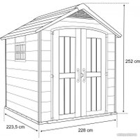  Keter Premier 757 249352 (2.2x2.23 м)