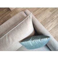 Угловой диван Nord Star Айва Барселона левый (велюр, синий)