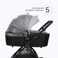 Универсальная коляска Tomix Walker BD101B (2 в 1, grey)