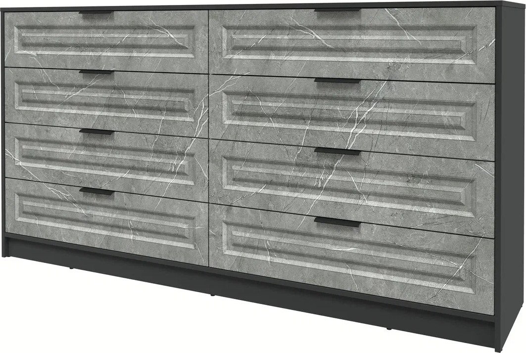 

Комод Интерлиния Концепт КТ-К197 Деко ( антрацит/керамика)