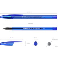 Набор гелевых ручек Erich Krause R-301 Original Gel Stick синий 42723 (3 шт)