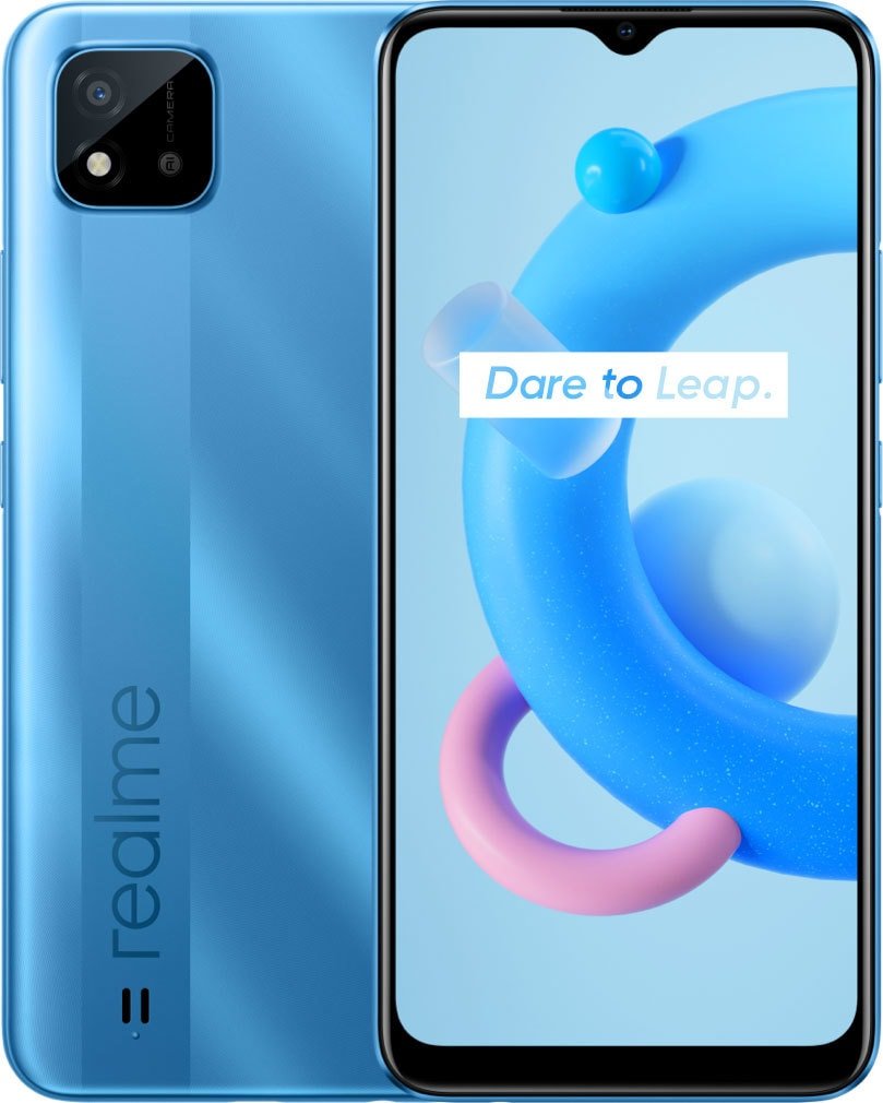 

Смартфон Realme C11 2021 RMX3231 4GB/64GB (голубой)