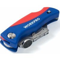 Нож строительный Workpro WP211006