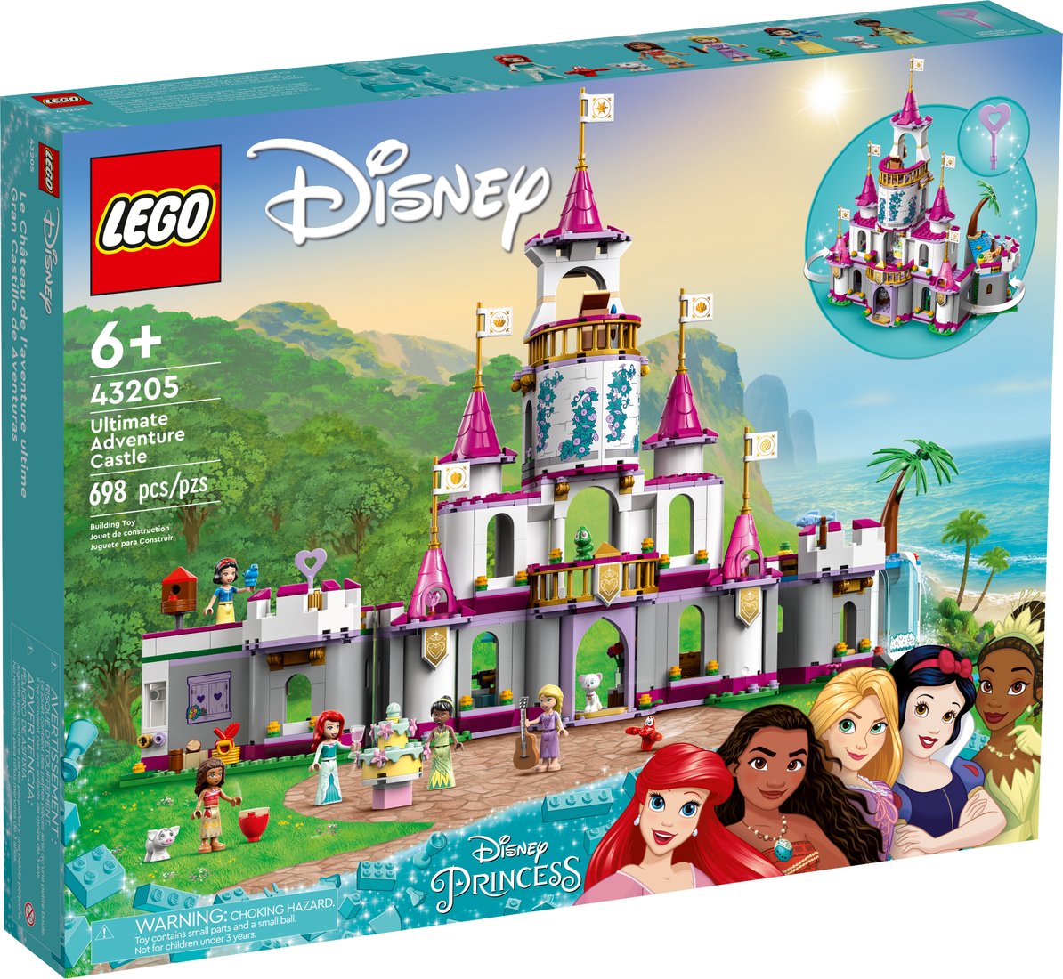 

Конструктор LEGO Disney Princess 43205 Замок невероятных приключений