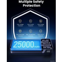 Внешний аккумулятор Ugreen PB205 25000mAh (серый)