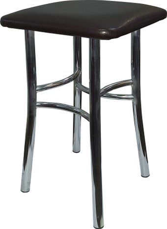 Табурет ВВР Квадрат (экокожа шоколад)