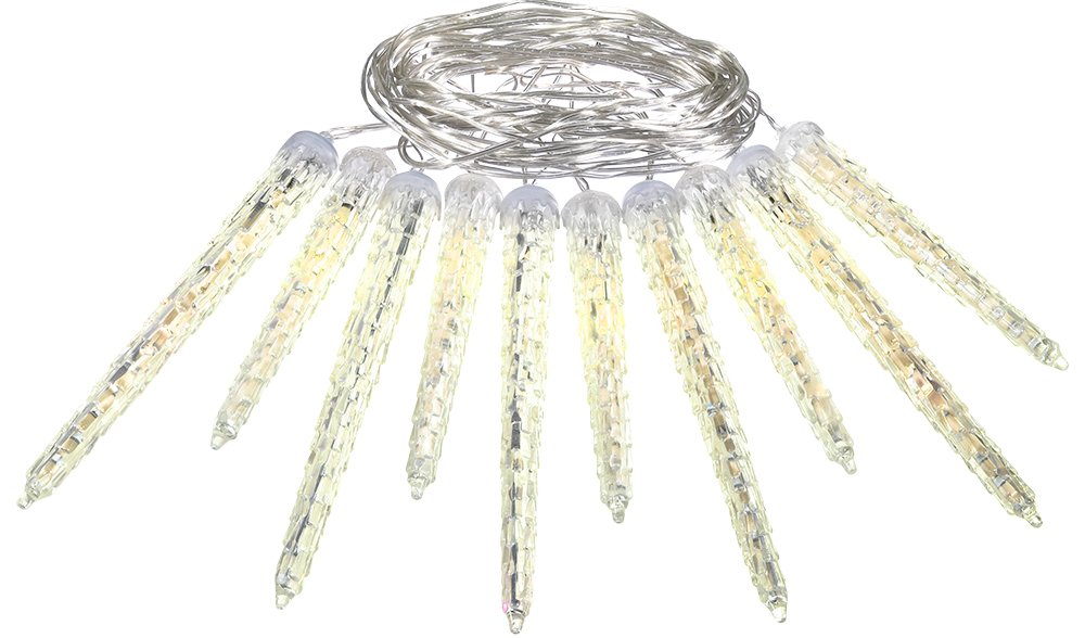 

Гирлянда сосулька Vegas Сосульки 55036 40 LED (теплый белый)