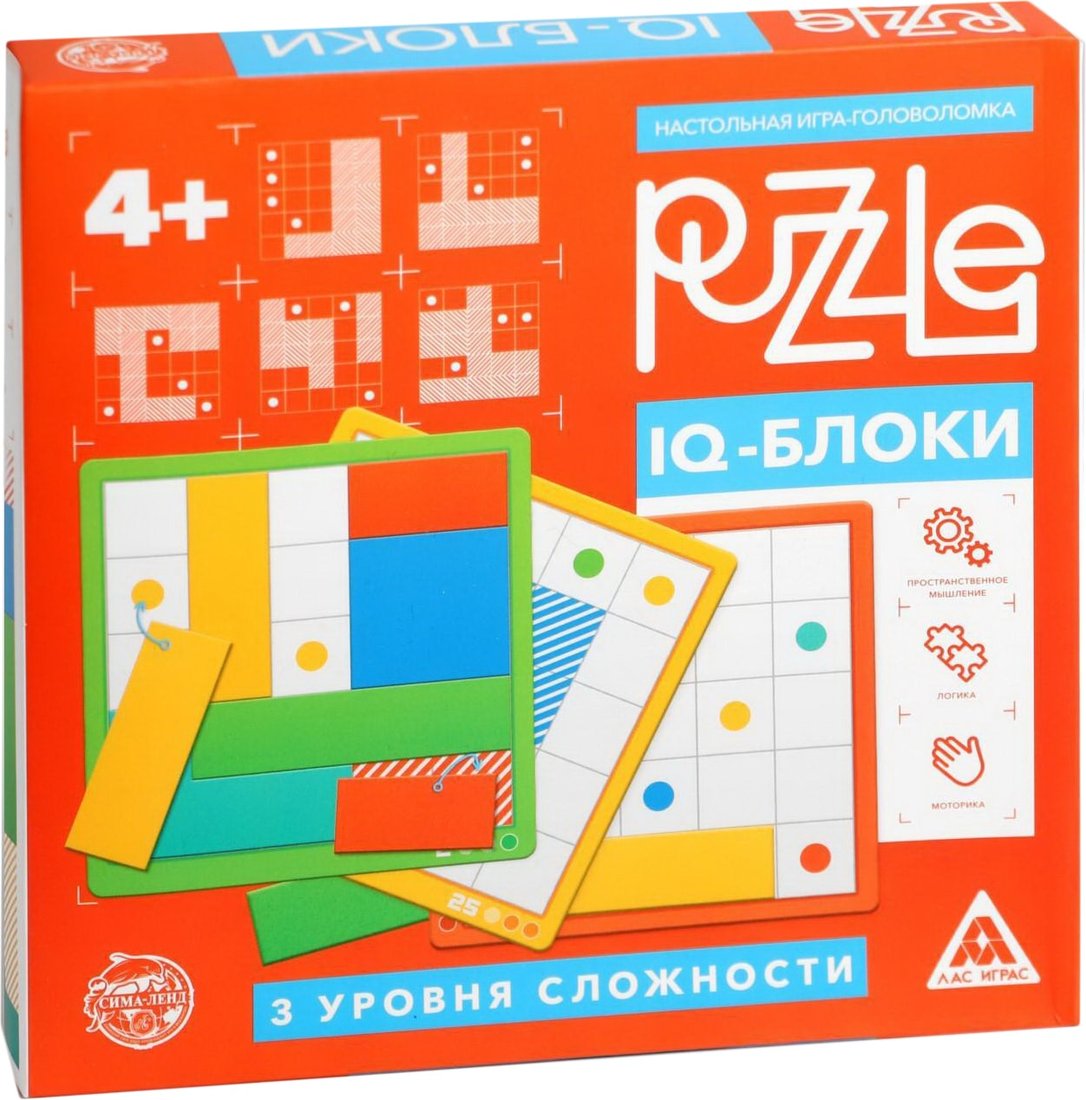 

Настольная игра Лас Играс IQ-блоки. 8 элементов 4983432