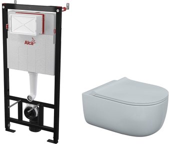 Унитаз подвесной Bocchi 1416-001+A0336+AM101/1120 (белый)